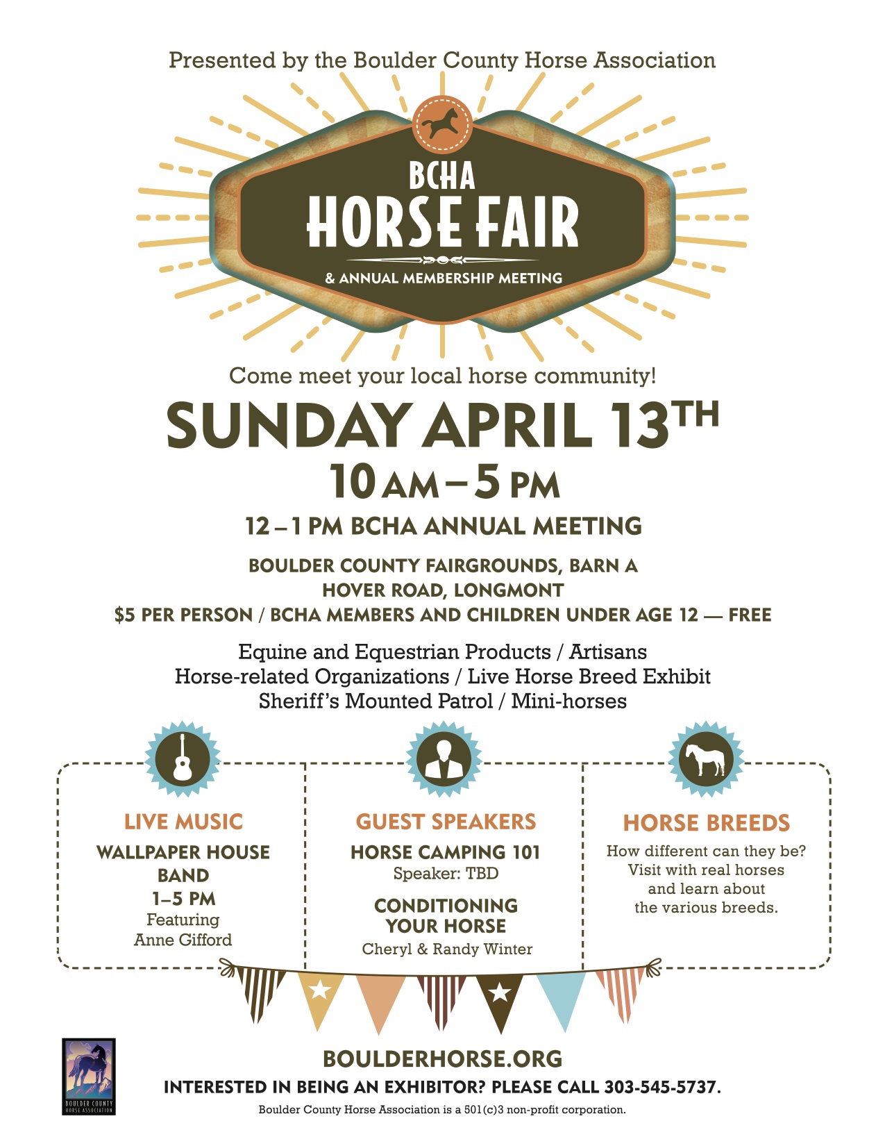 Horse Fair Flyer